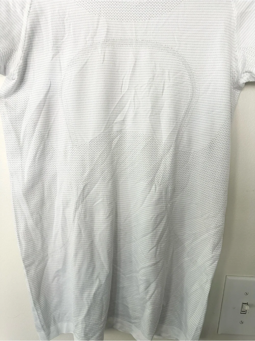 Lululemon White Swiftly Tech Short Sleeve Top 8